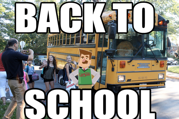 back to school larsoned