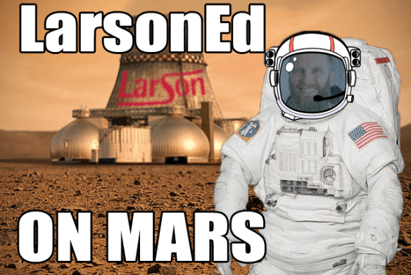 larsoned on mars